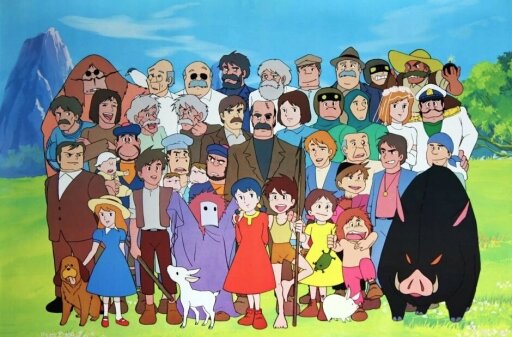 Future Boy Conan Characters